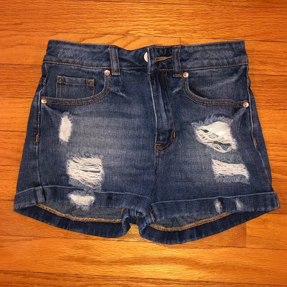 Bullhead high waisted mom shorts